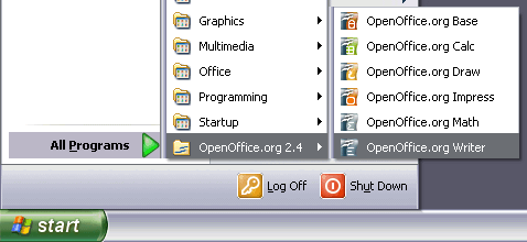 Start menu image