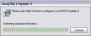 Java installing image